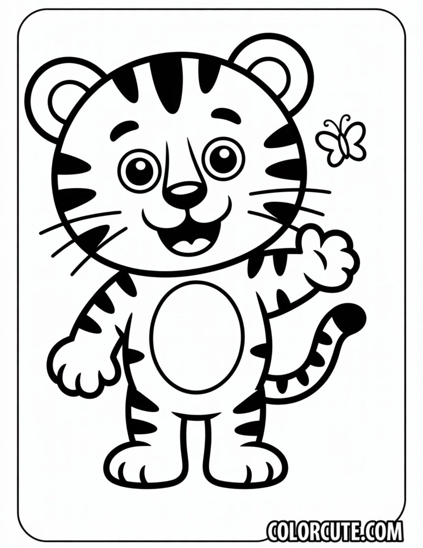 Tiger Coloring Pages | Free PDF Printables
