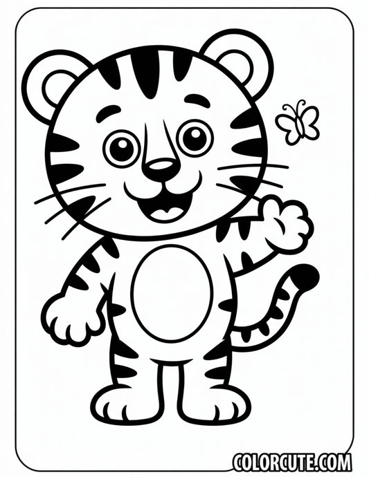 Tiger Coloring Pages | Free PDF Printables
