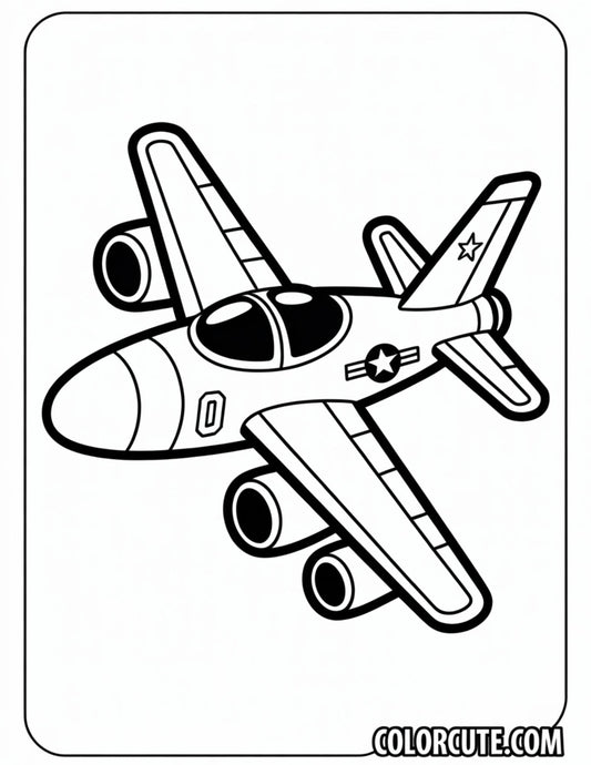 Adult Airplane Coloring Pages | Free PDF Printables