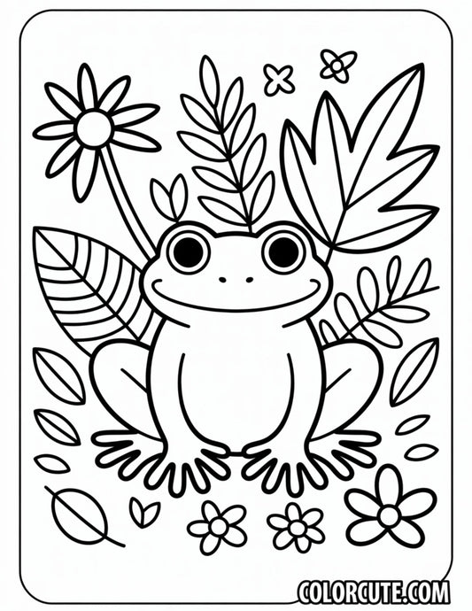 Frog Coloring Pages | Free PDF Printables