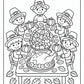 Thanksgiving Preschool Coloring Pages | Free PDF Printables