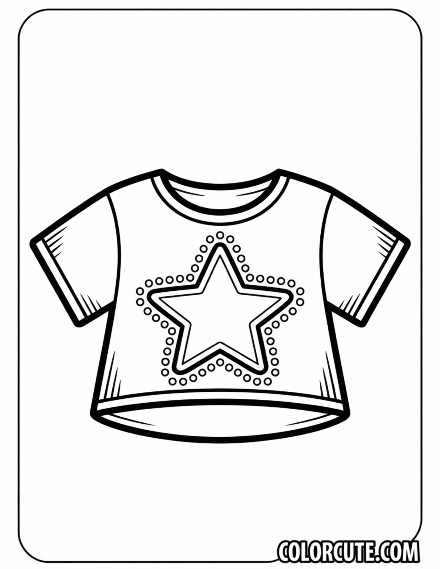 Doll Dress Coloring Pages | Free PDF Printables