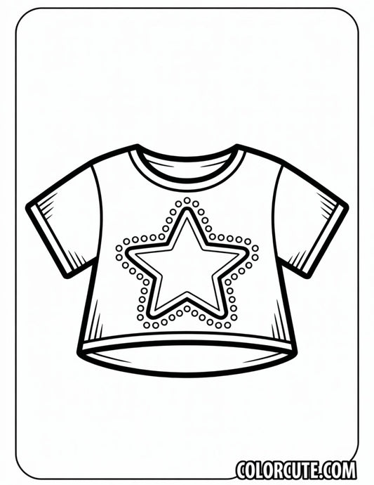 Doll Dress Coloring Pages | Free PDF Printables