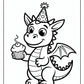 Kids Dragon Coloring Pages | Free PDF Printables