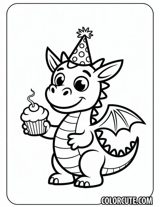 Kids Dragon Coloring Pages | Free PDF Printables