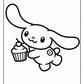 Wonderful Cinnamoroll Kawaii Coloring Pages | Free PDF Printables
