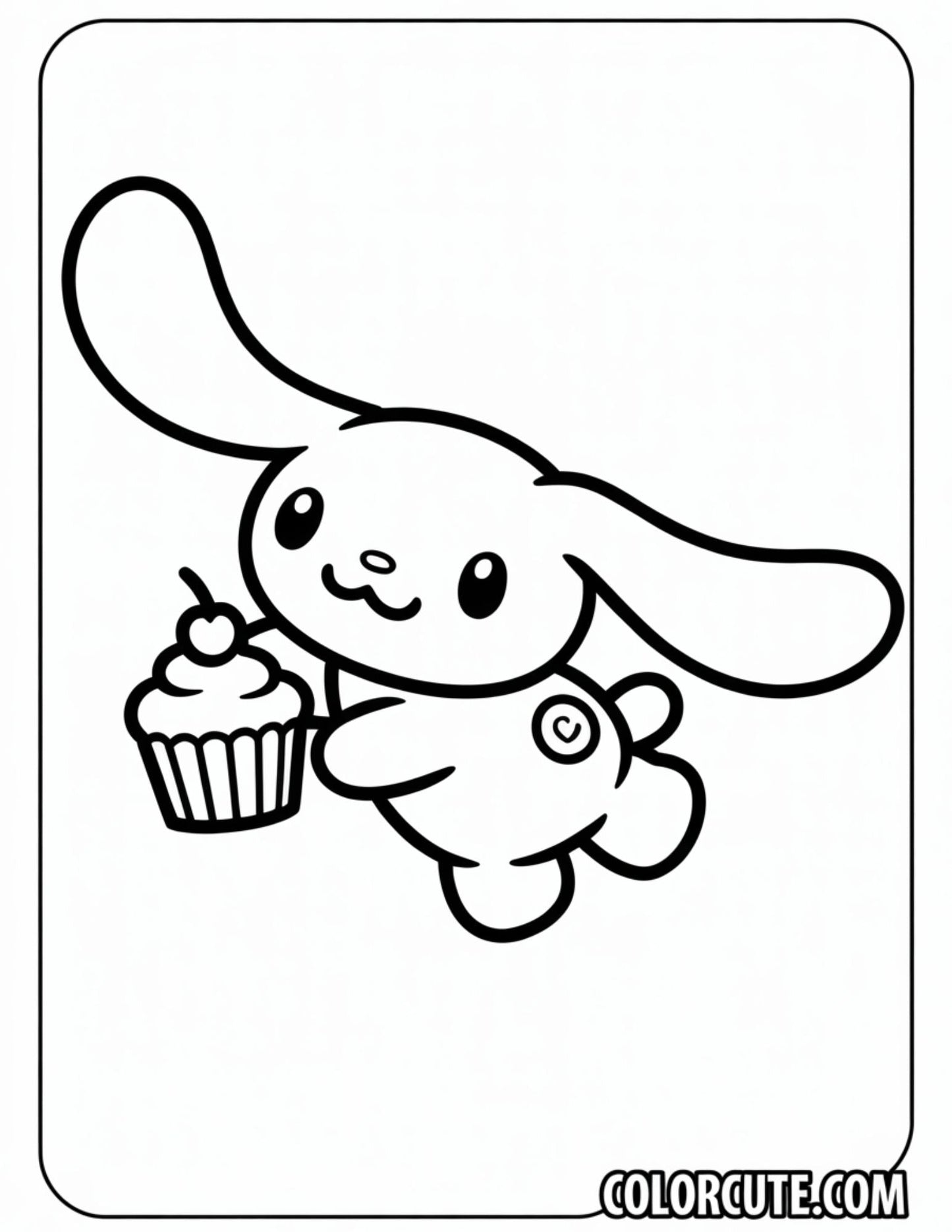 Wonderful Cinnamoroll Kawaii Coloring Pages | Free PDF Printables