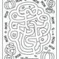 Halloween Maze Coloring Pages | Free PDF Printables
