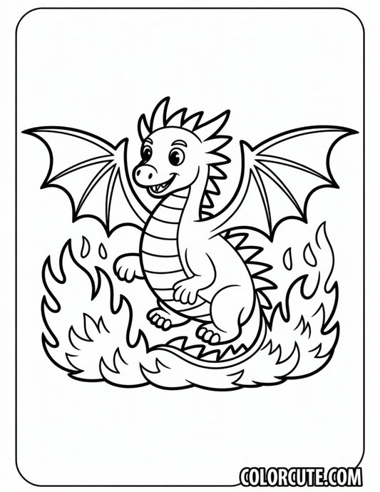 Wings Fire Dragon Coloring Pages | Free PDF Printables