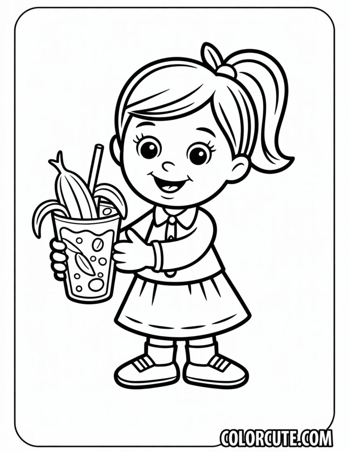Anna Banana Coloring Pages | Free PDF Printables