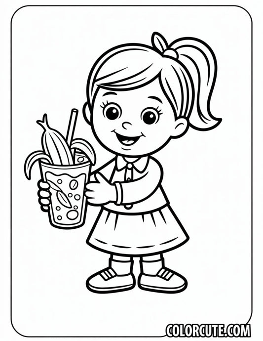 Anna Banana Coloring Pages | Free PDF Printables