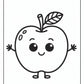 Fall Apple Coloring Pages | Free PDF Printables