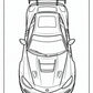 Super Car Coloring Pages | Free PDF Printables