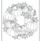 Fall Season Coloring Pages | Free PDF Printables