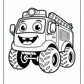 Monster Fire Truck Coloring Pages | Free PDF Printables