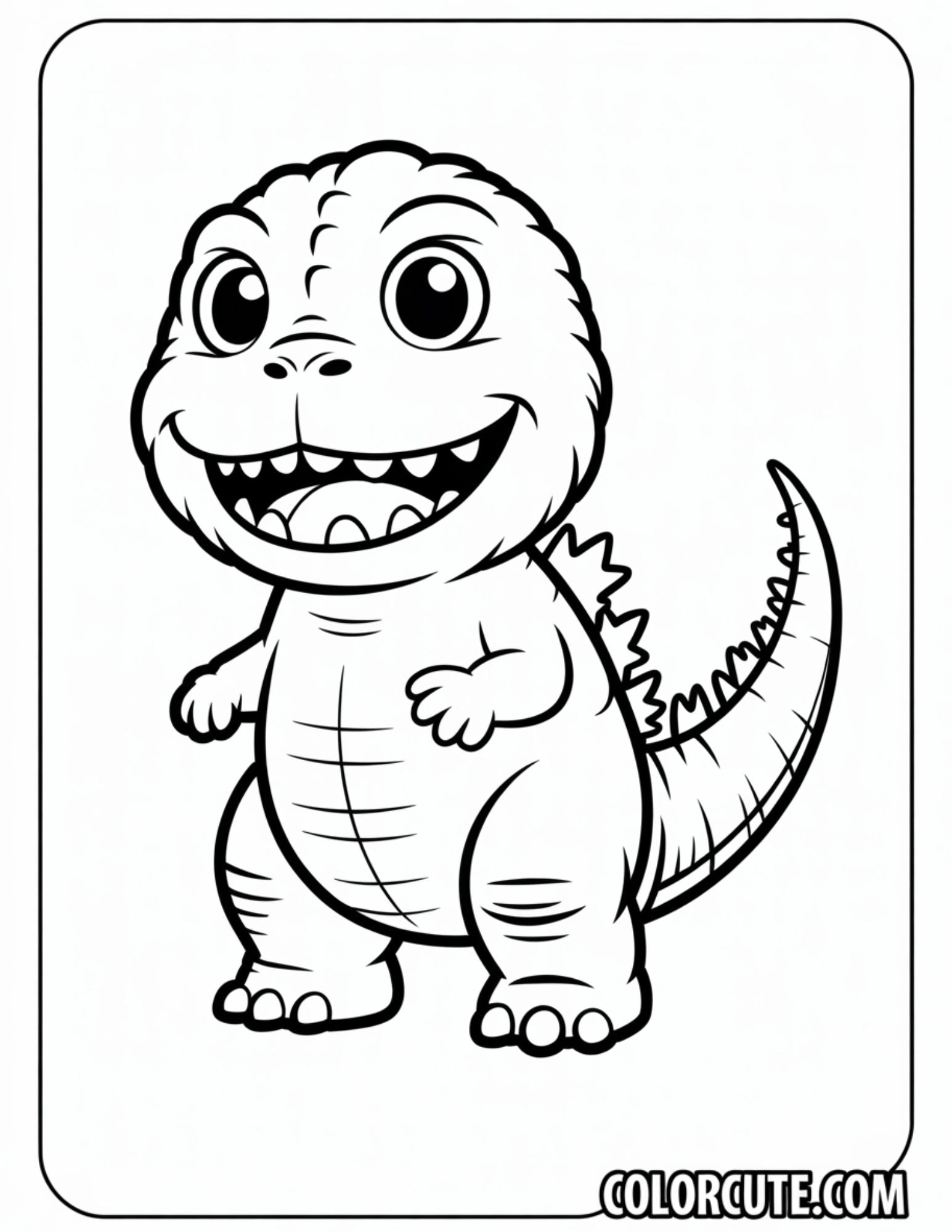 25+ Free Godzilla Coloring Pages - Kaiju Monster PDF Printables – Color ...