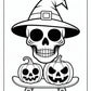 Detailed Halloween Coloring Page | Free PDF Printables