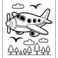 Old Airplane Coloring Pages | Free PDF Printables