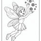 Winter Fairy Coloring Pages | Free PDF Printables