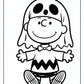 Charlie Brown Halloween Coloring Page | Free PDF Printables