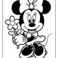 Minnie Bold and Easy Coloring Pages | Free PDF Printables