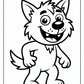 Werewolf Halloween Coloring Pages | Free PDF Printables