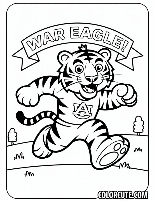 Detroit Tigers Coloring Pages | Free PDF Printables