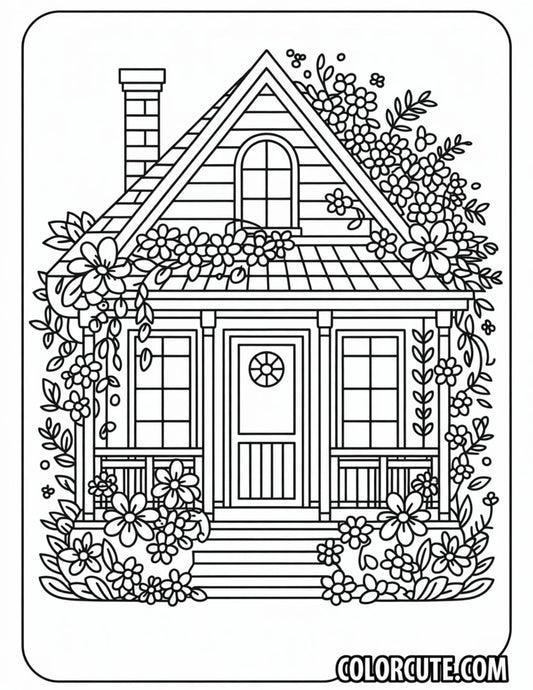 Encanto House Coloring Pages | Free PDF Printables
