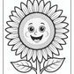 Fall Sunflower Coloring Pages | Free PDF Printables