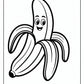 Funny Banana Coloring Pages | Free PDF Printables