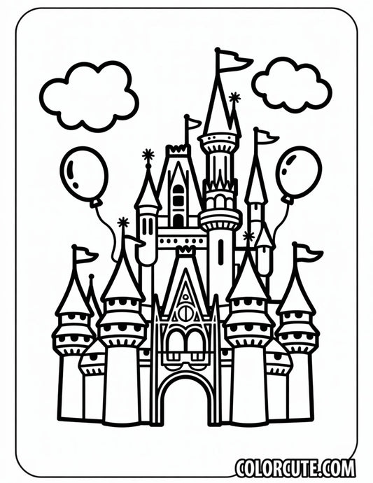 Disney Bold and Easy Coloring Pages | Free PDF Printables