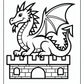 House of Dragon Coloring Pages | Free PDF Printables