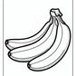 Fun Realistic Banana Coloring | Free PDF Printables