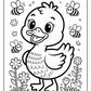 Mallard Duck Coloring Page | Free PDF Printables