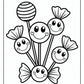 Valentine Candy Coloring Pages | Free PDF Printables
