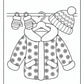 Winter Coat Coloring Pages | Free PDF Printables