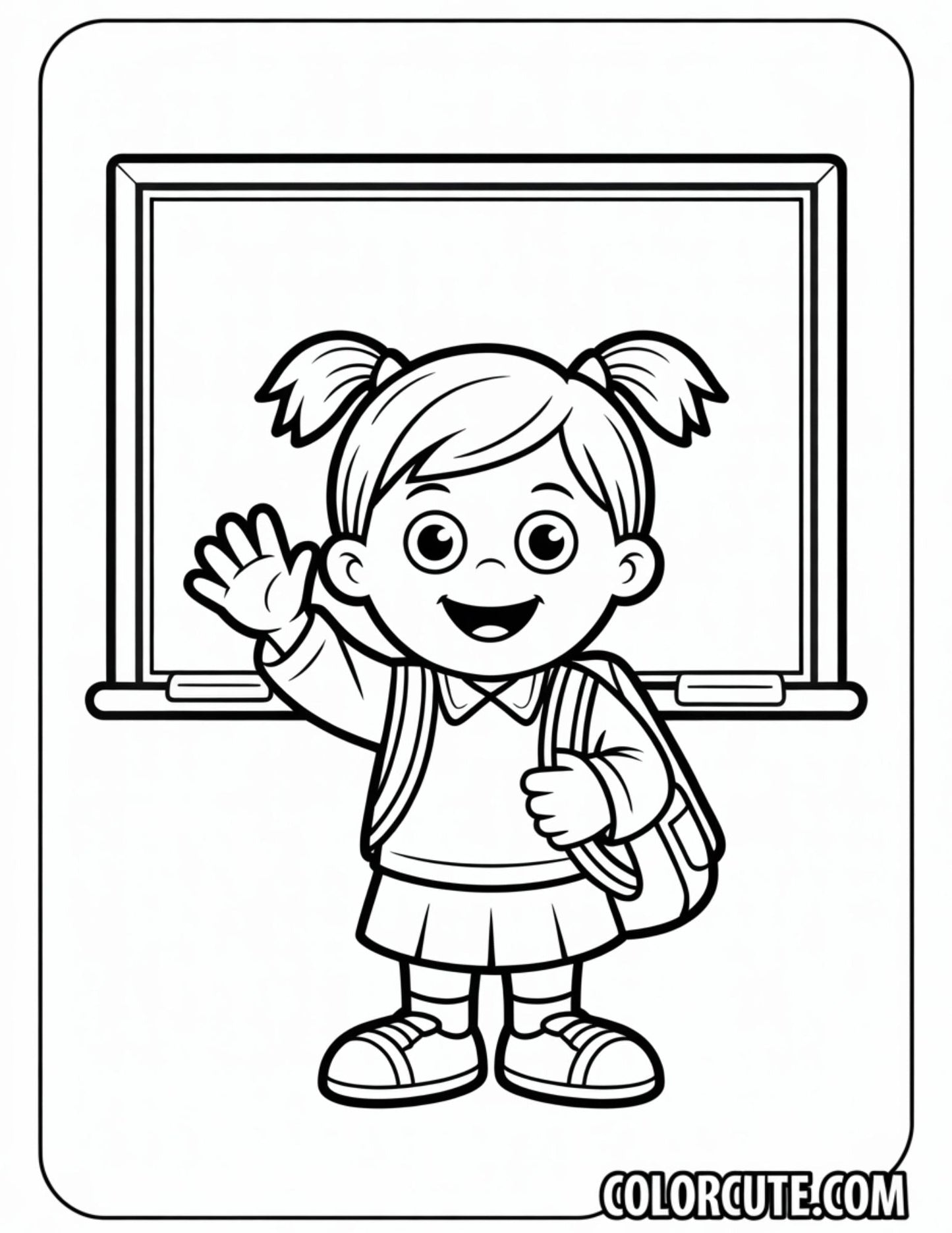 Fun Back to School Coloring Pages | Free PDF Printables