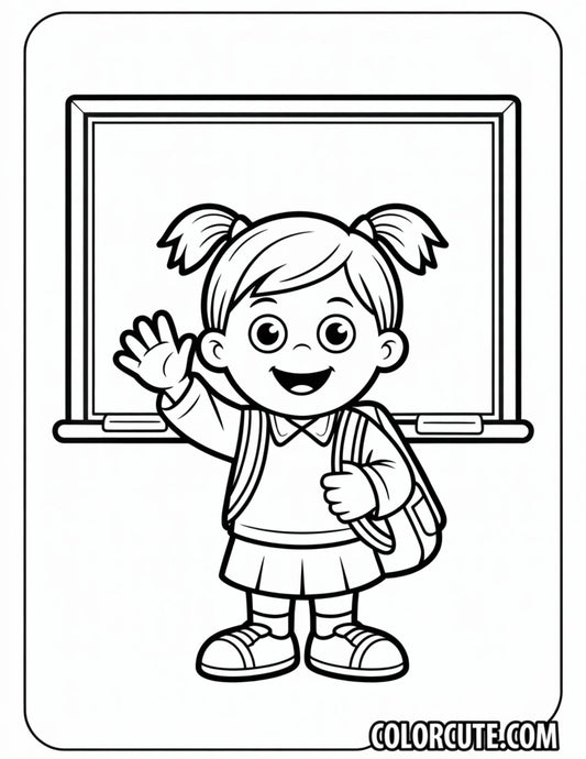 Fun Back to School Coloring Pages | Free PDF Printables