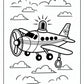 Cargo Airplane Coloring Pages | Free PDF Printables