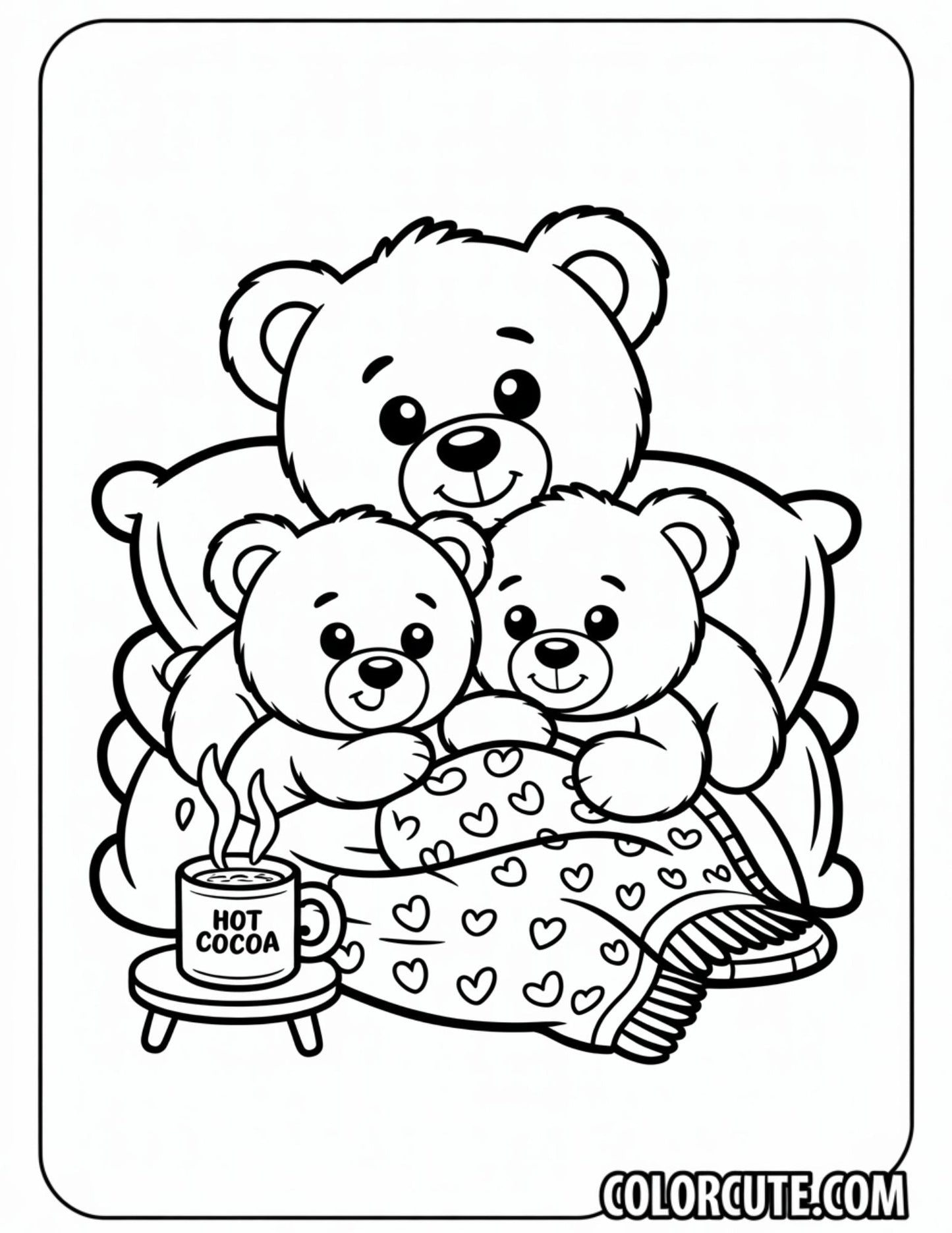 Coco Wyo Cozy Friends Coloring Pages | Free PDF Printables