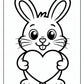 Cute Bold and Easy Coloring Pages | Free PDF Printables