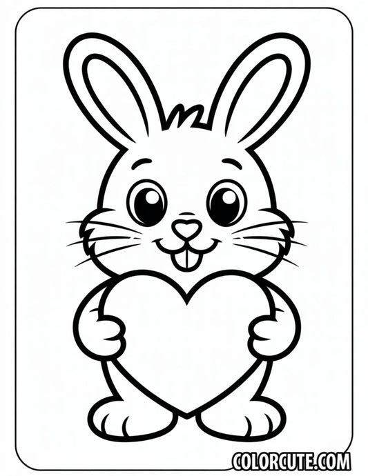 Cute Bold and Easy Coloring Pages | Free PDF Printables