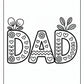 Dad Coloring Pages | Free PDF Printables