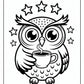 Forest Owl Coloring Pages | Free PDF Printables