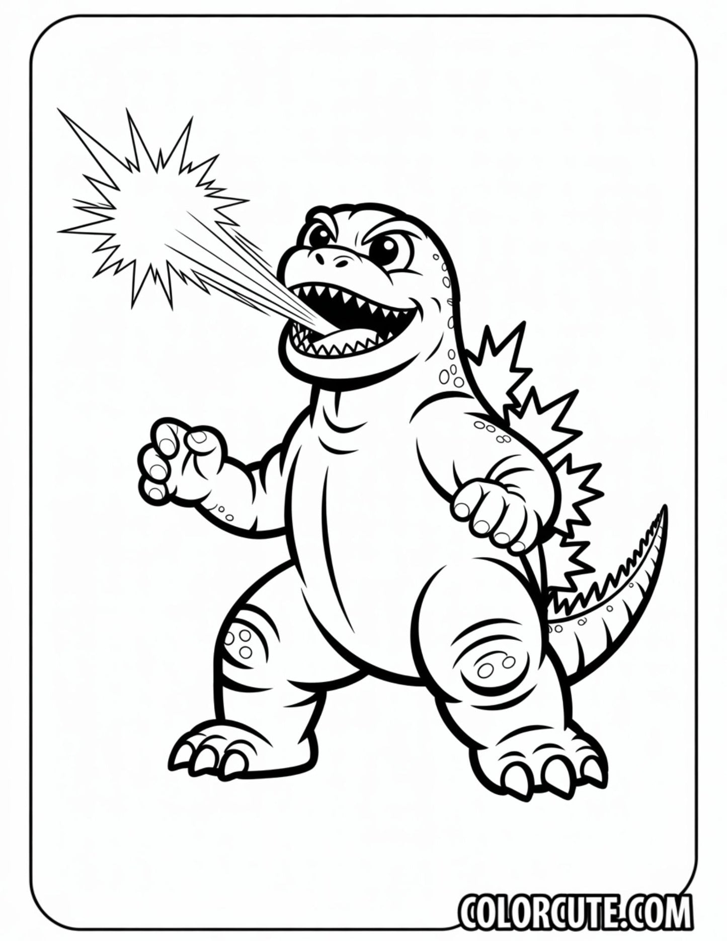 Shin Godzilla Coloring Pages | Free PDF Printables