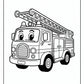 Marshall Fire Truck Coloring Pages | Free PDF Printables