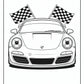 Boxster Porsche Coloring Pages | Free PDF Printables