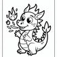 Fire Dragon Coloring Pages | Free PDF Printables