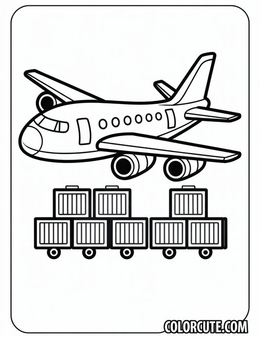 Rescue Airplane Coloring Pages | Free PDF Printables