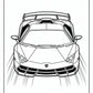 Veneno Lamborghini Coloring Pages - Free PDF Printables